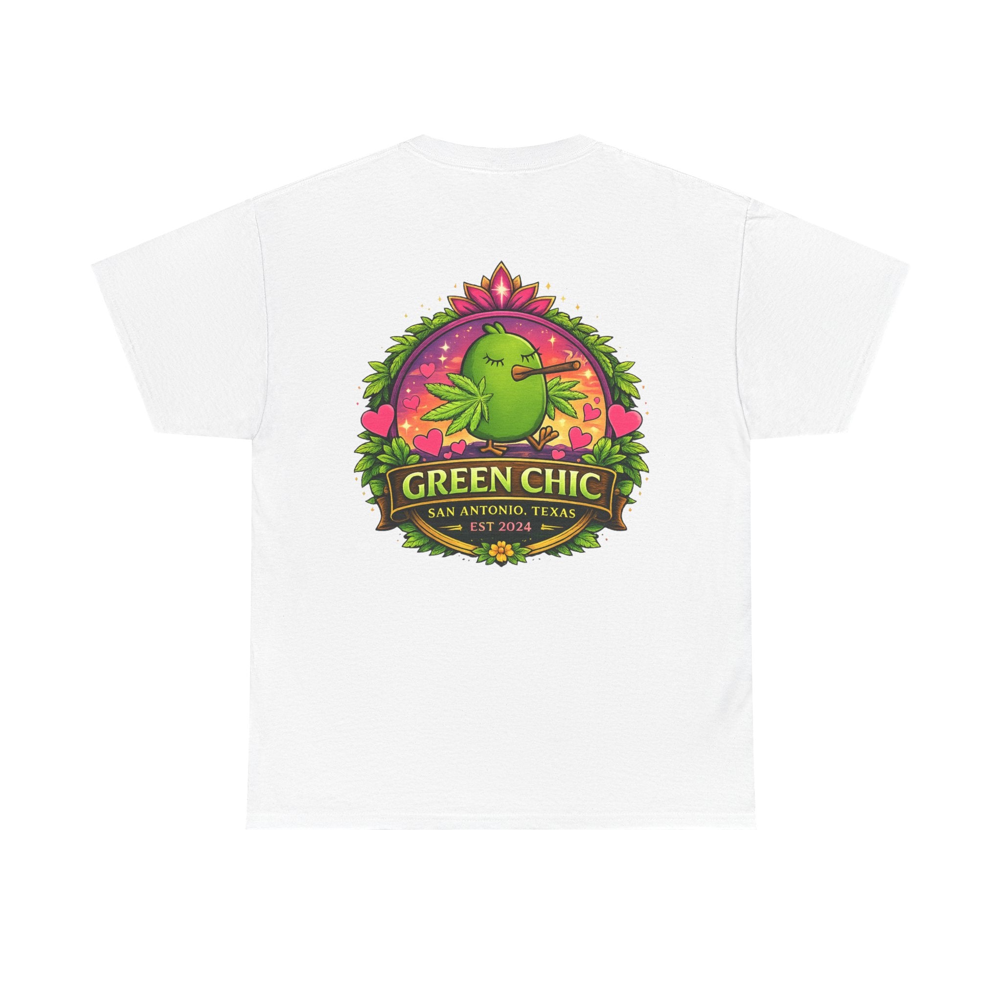 T-Shirt — Green Chic Logo Tee (San Antonio, TX)