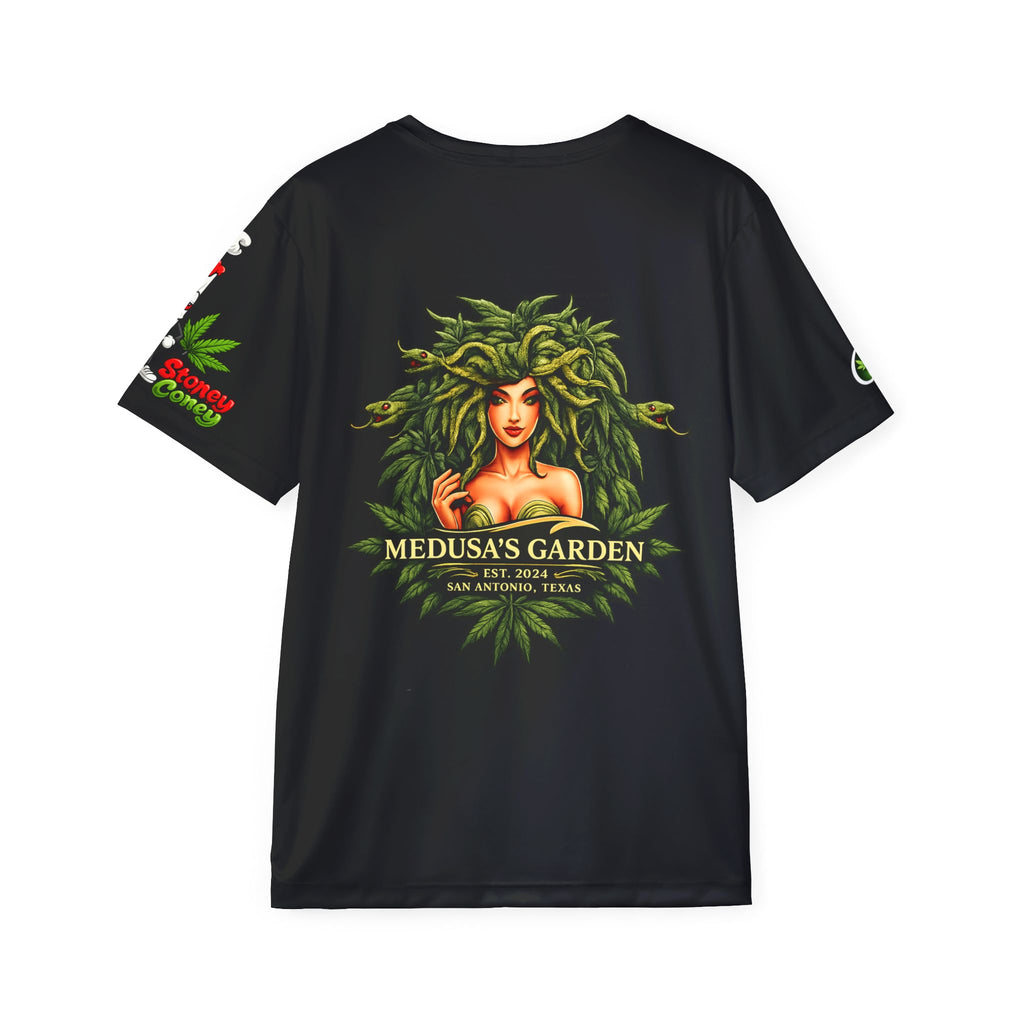 Medusa's Garden Sports Jersey — Botanical Medusa Graphic Tee