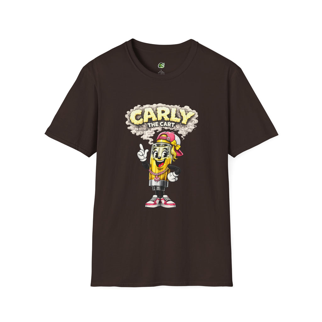 Carly the Cart Cartoon T-Shirt – Cute Mascot Tee for Kids & Fans