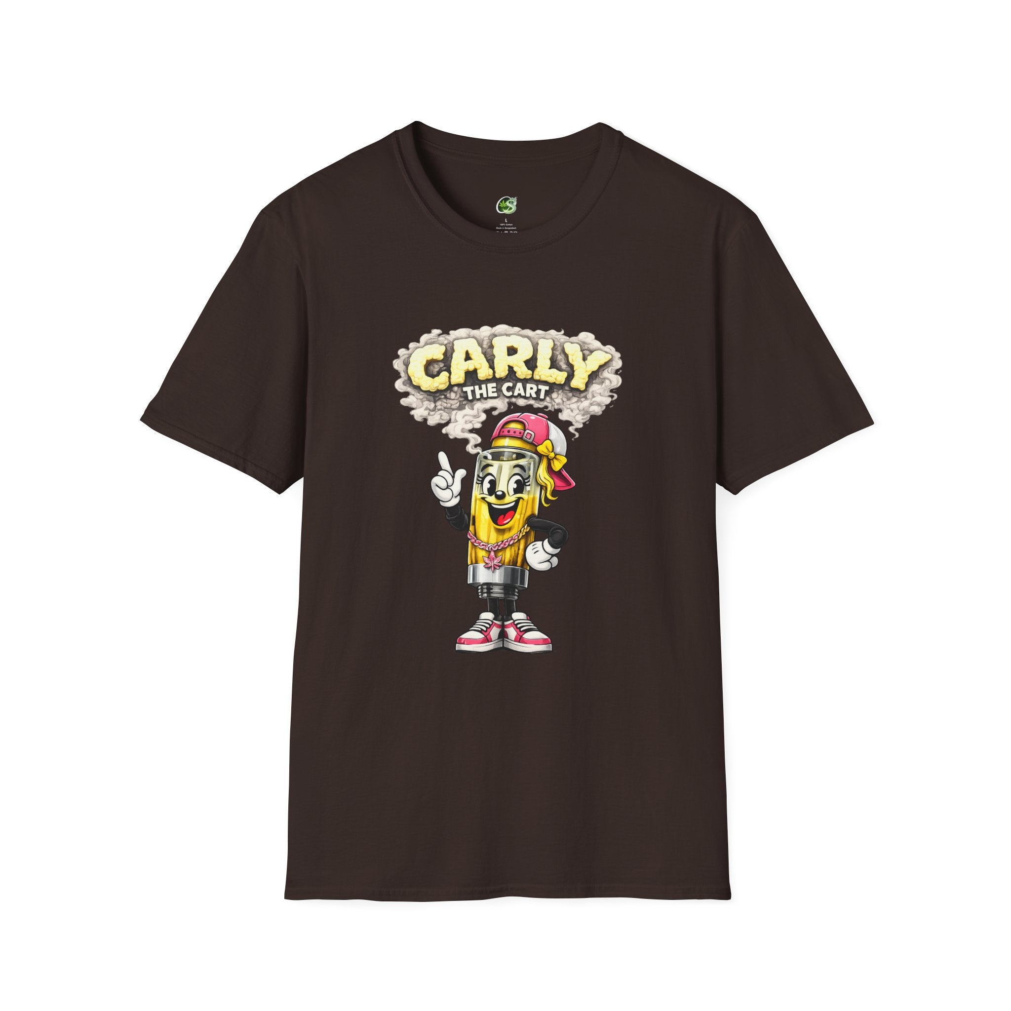 Carly the Cart Cartoon T-Shirt – Cute Mascot Tee for Kids & Fans
