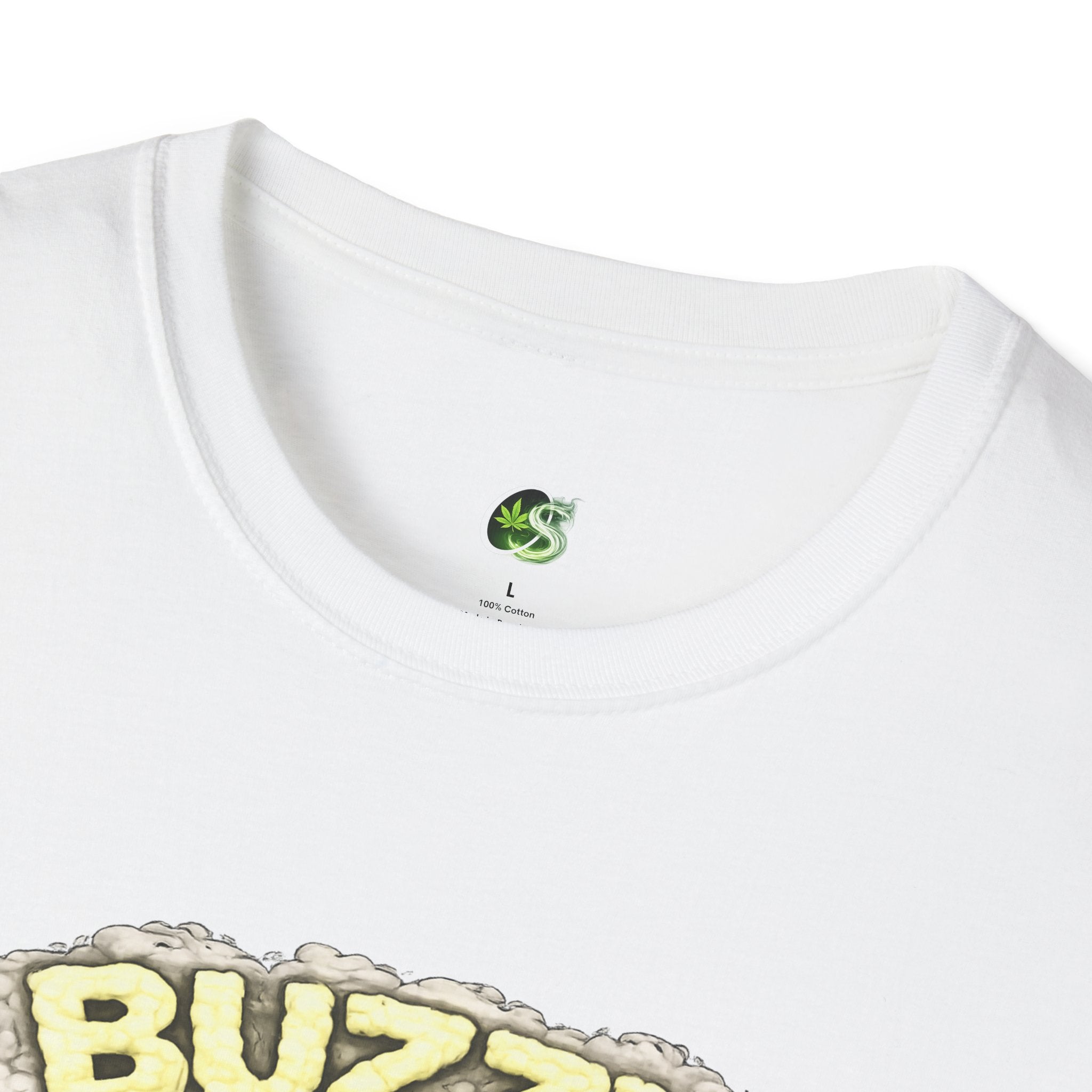 Buzzy the Blunt Graphic T-Shirt — Retro Cartoon Cannabis Tee