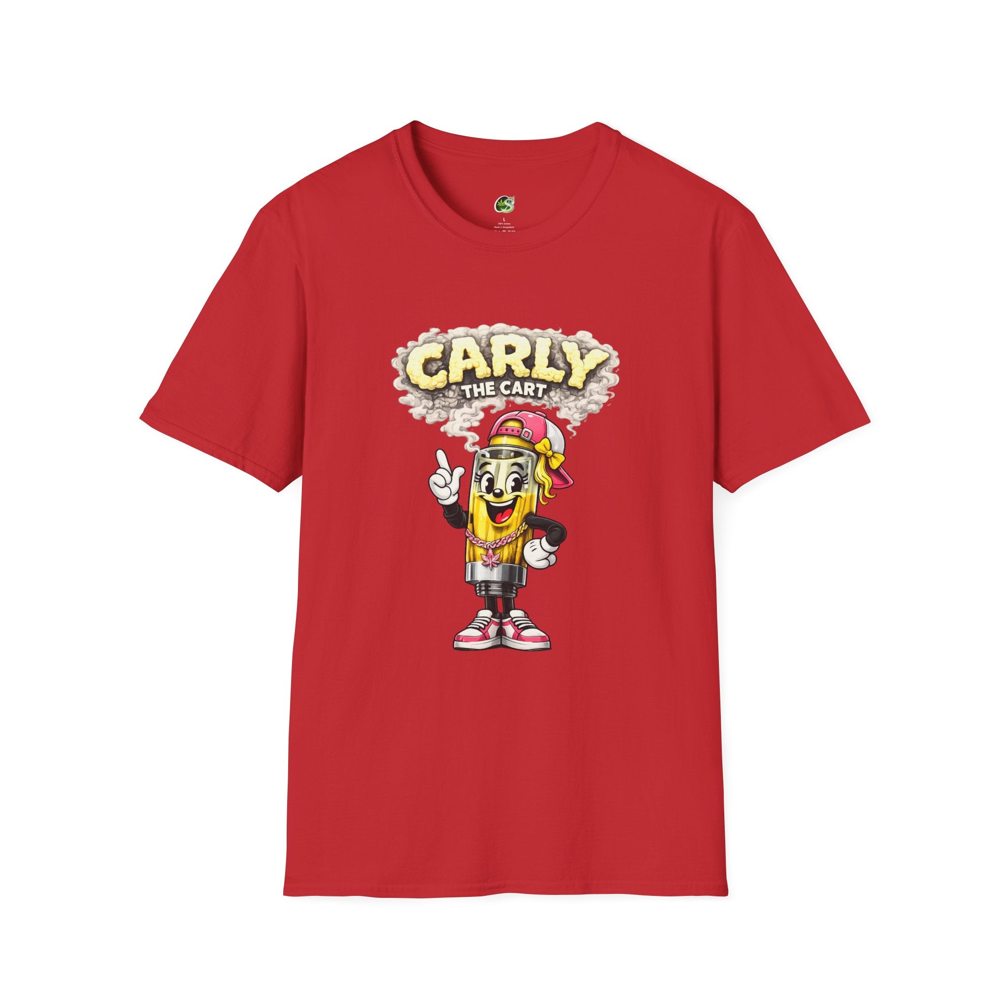 Carly the Cart Cartoon T-Shirt – Cute Mascot Tee for Kids & Fans