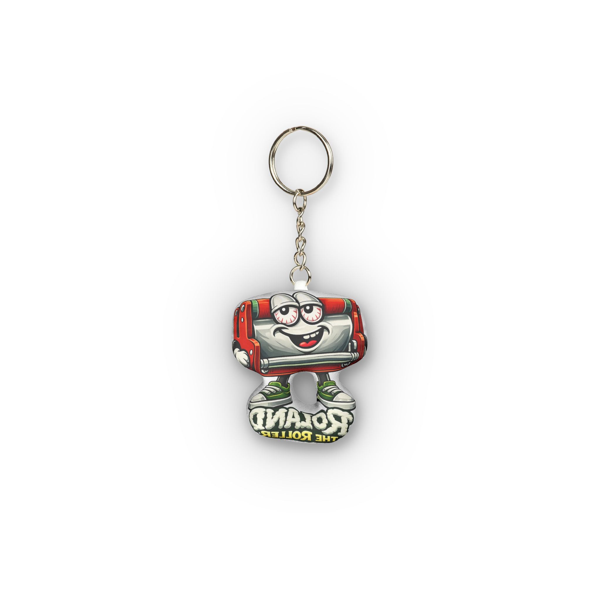 Mini Plush Keychain — Custom Cartoon Character Shape (Personalized Gift)