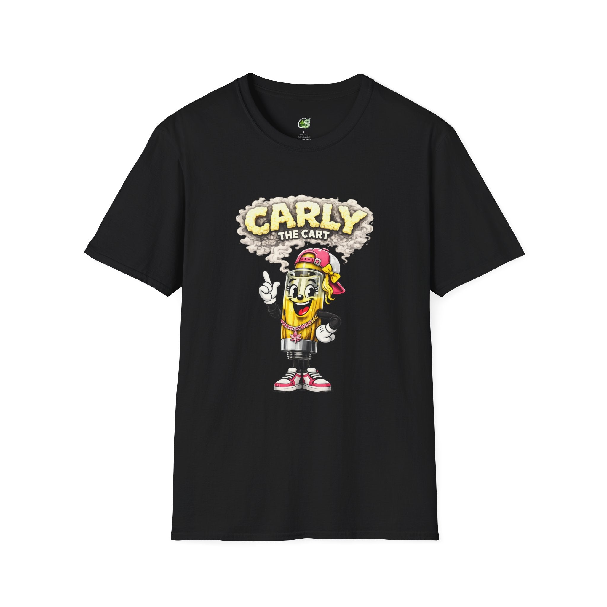 Carly the Cart Cartoon T-Shirt – Cute Mascot Tee for Kids & Fans