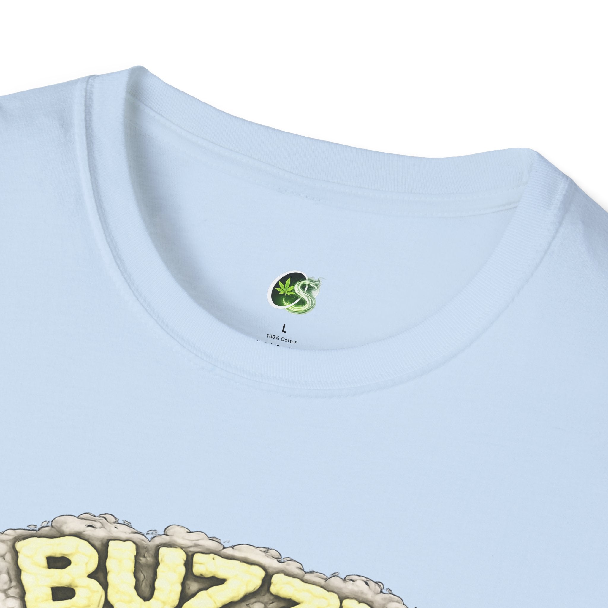 Buzzy the Blunt Graphic T-Shirt — Retro Cartoon Cannabis Tee