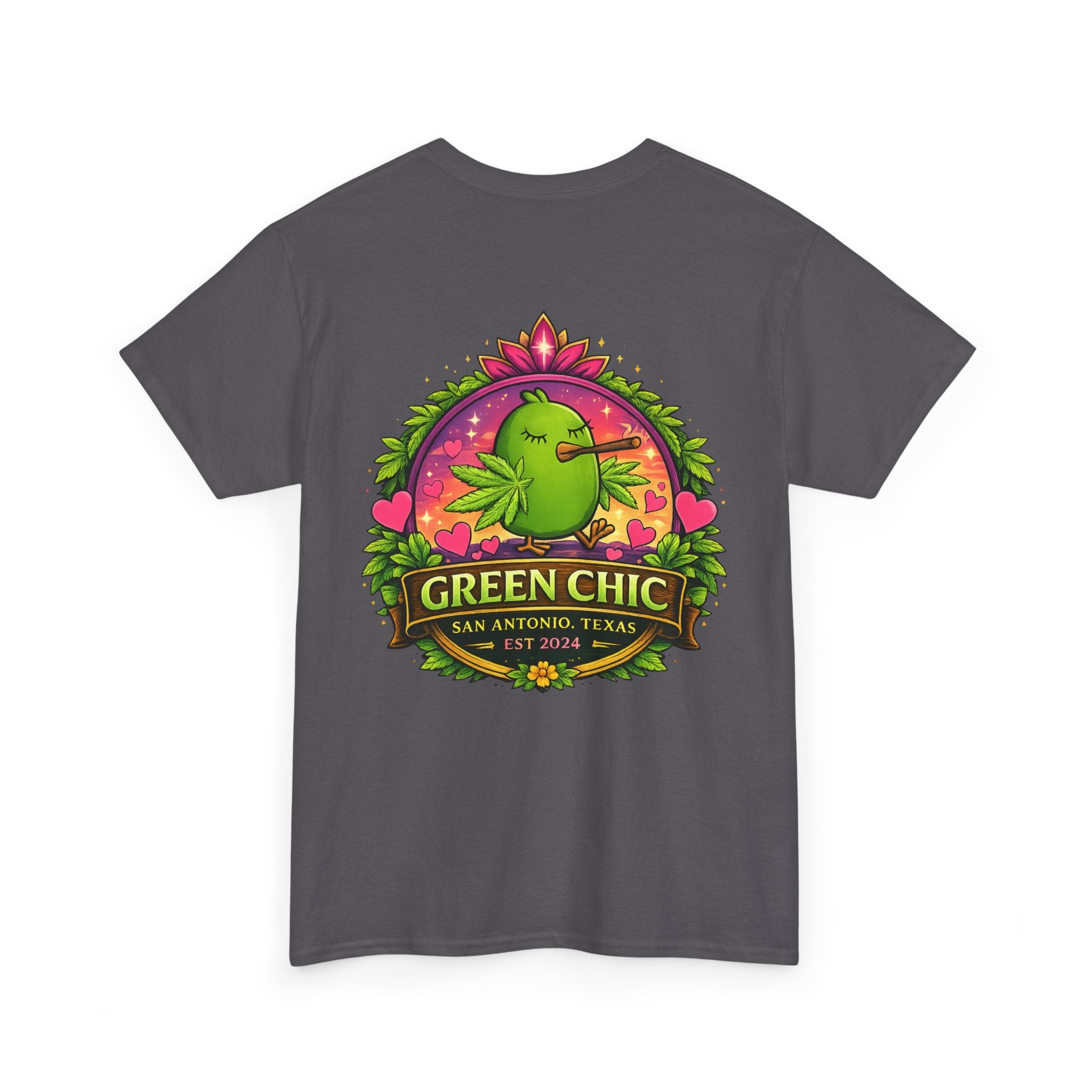 T-Shirt — Green Chic Logo Tee (San Antonio, TX)