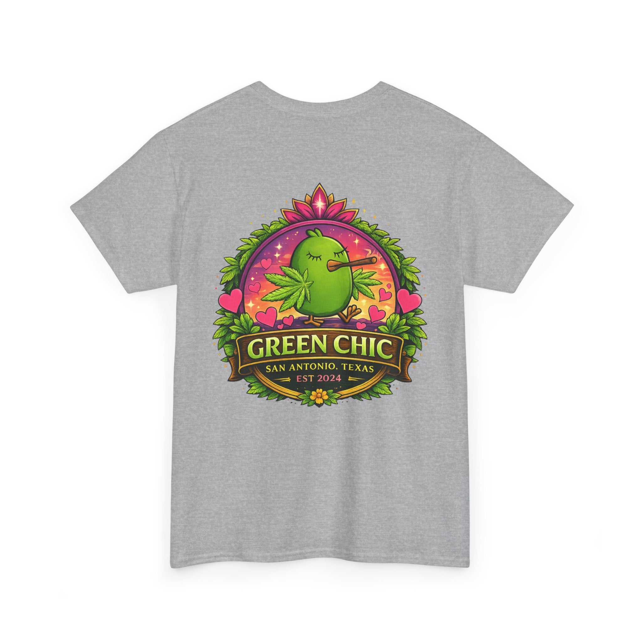 T-Shirt — Green Chic Logo Tee (San Antonio, TX)