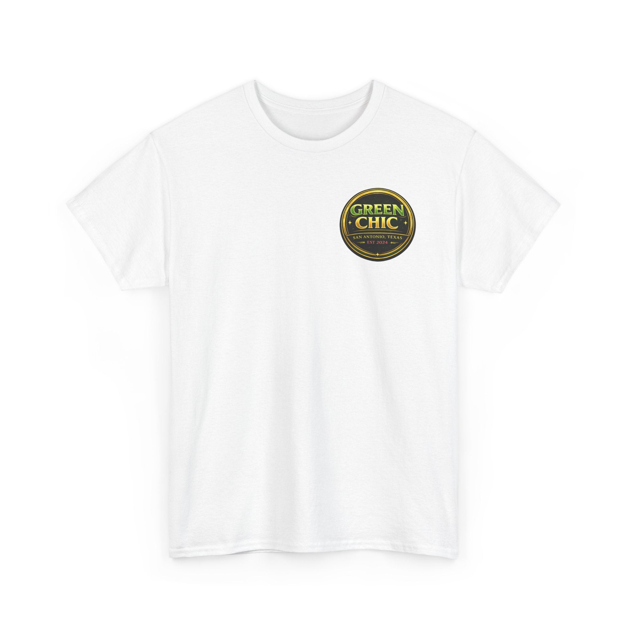 T-Shirt — Green Chic Logo Tee (San Antonio, TX)