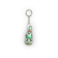 Custom Mini Plush Keychain — Personalized Shape Soft Keyring (Bob Design)