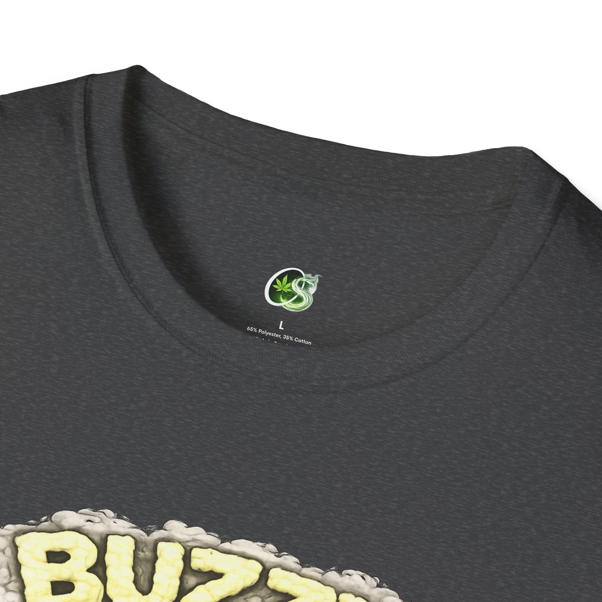 Buzzy the Blunt Graphic T-Shirt — Retro Cartoon Cannabis Tee