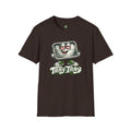 Tray Tray Character T-Shirt — Retro Cartoon Metal Tray Graphic Tee