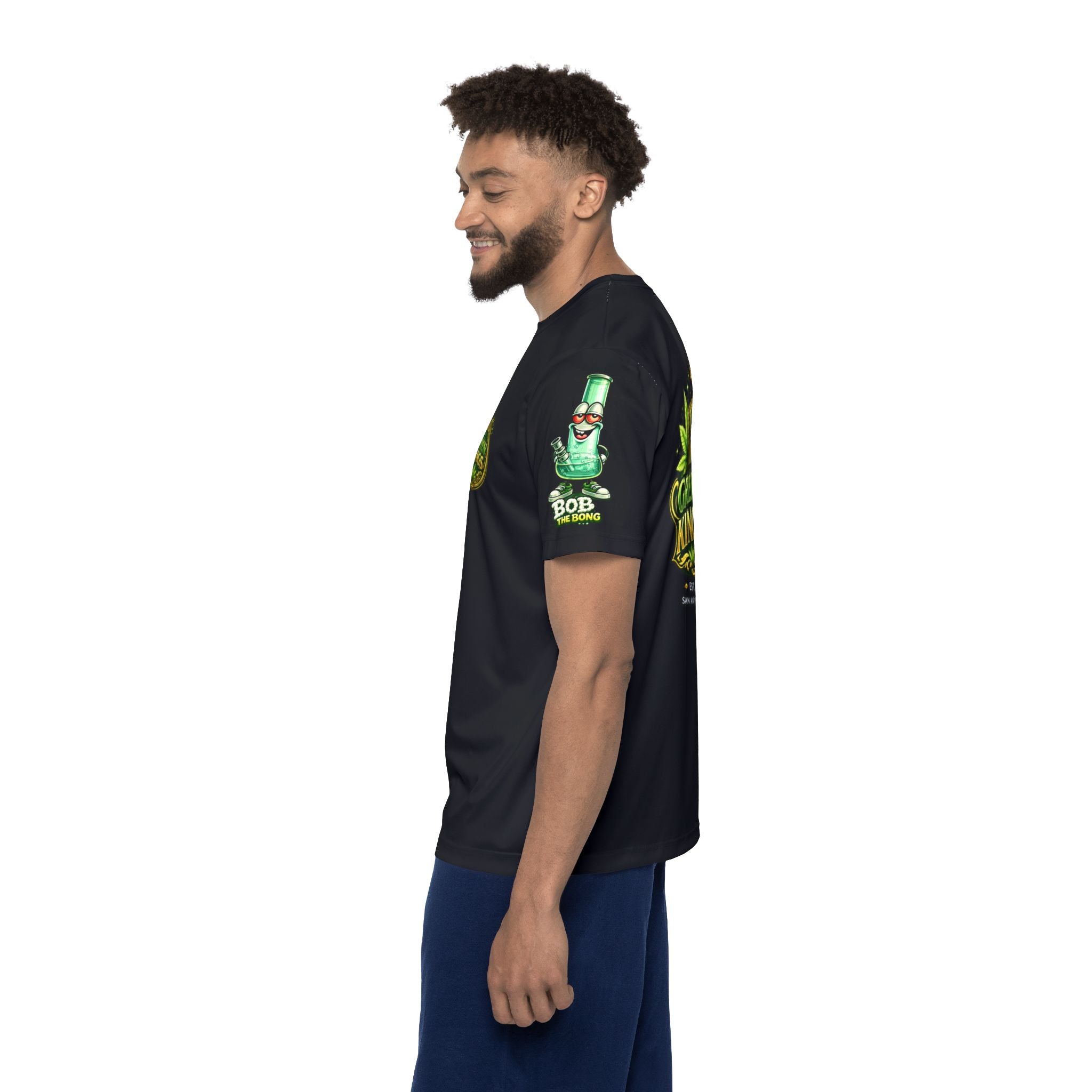 Green Kings Sports Jersey — Men's Graphic Athletic Tee