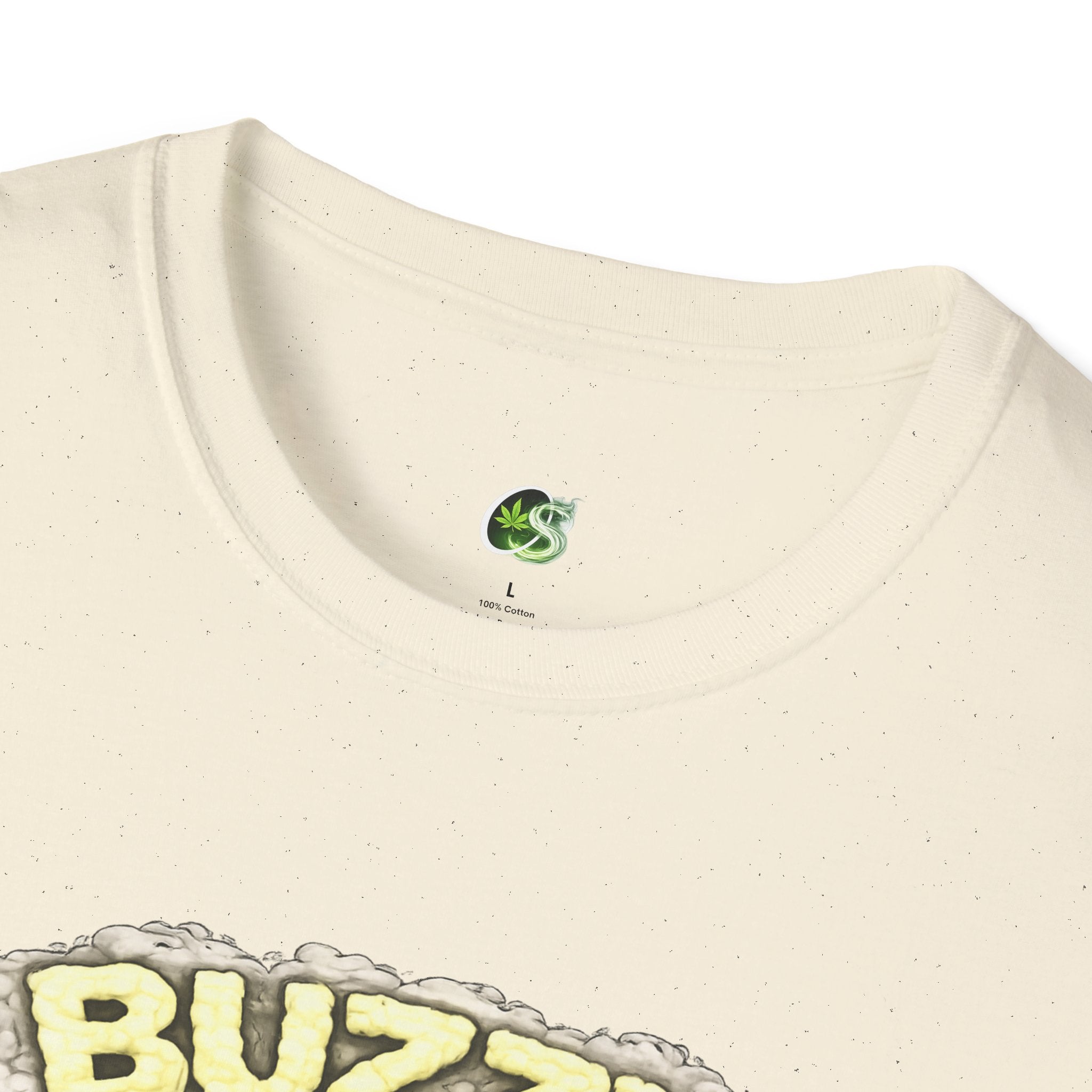 Buzzy the Blunt Graphic T-Shirt — Retro Cartoon Cannabis Tee