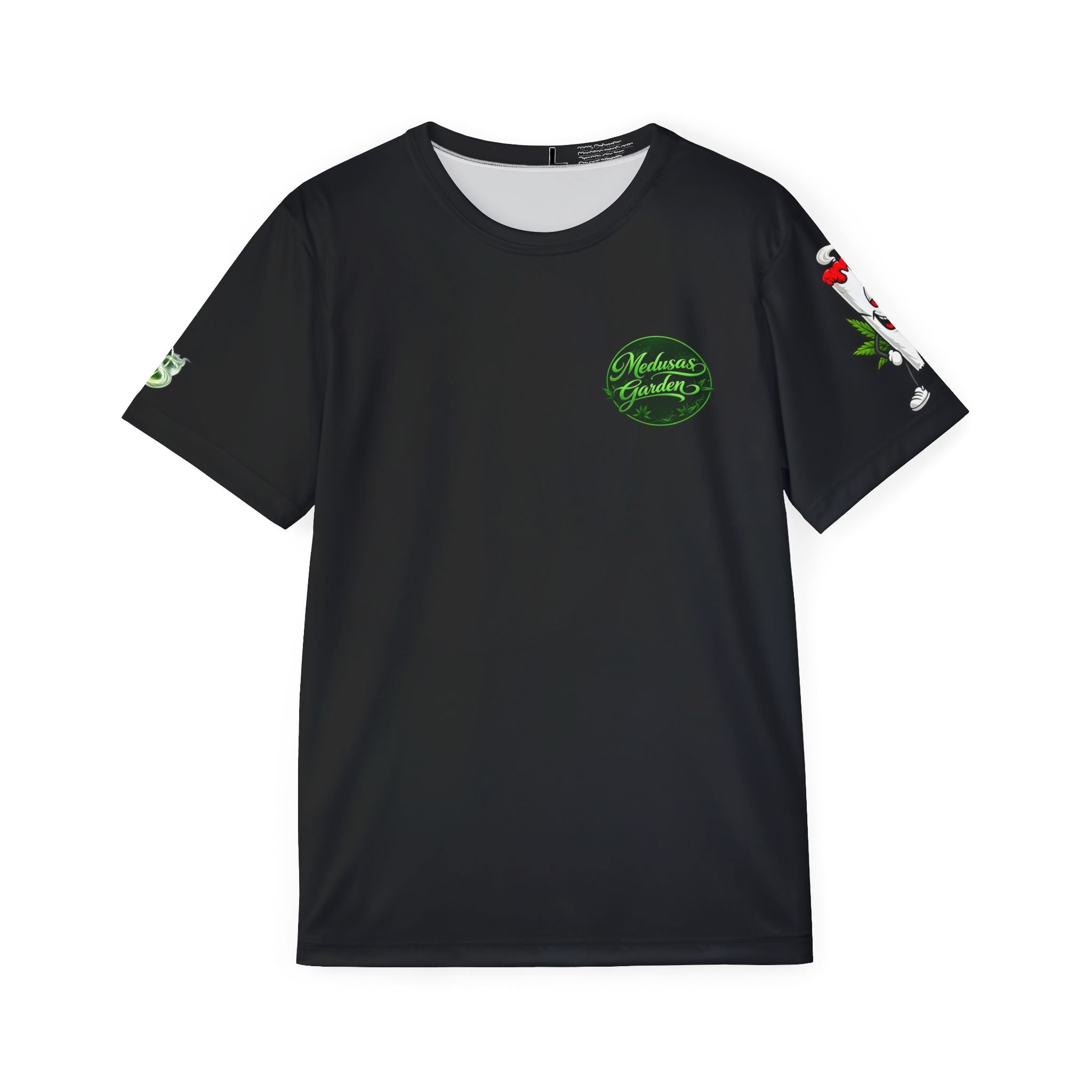 Medusa's Garden Sports Jersey — Botanical Medusa Graphic Tee