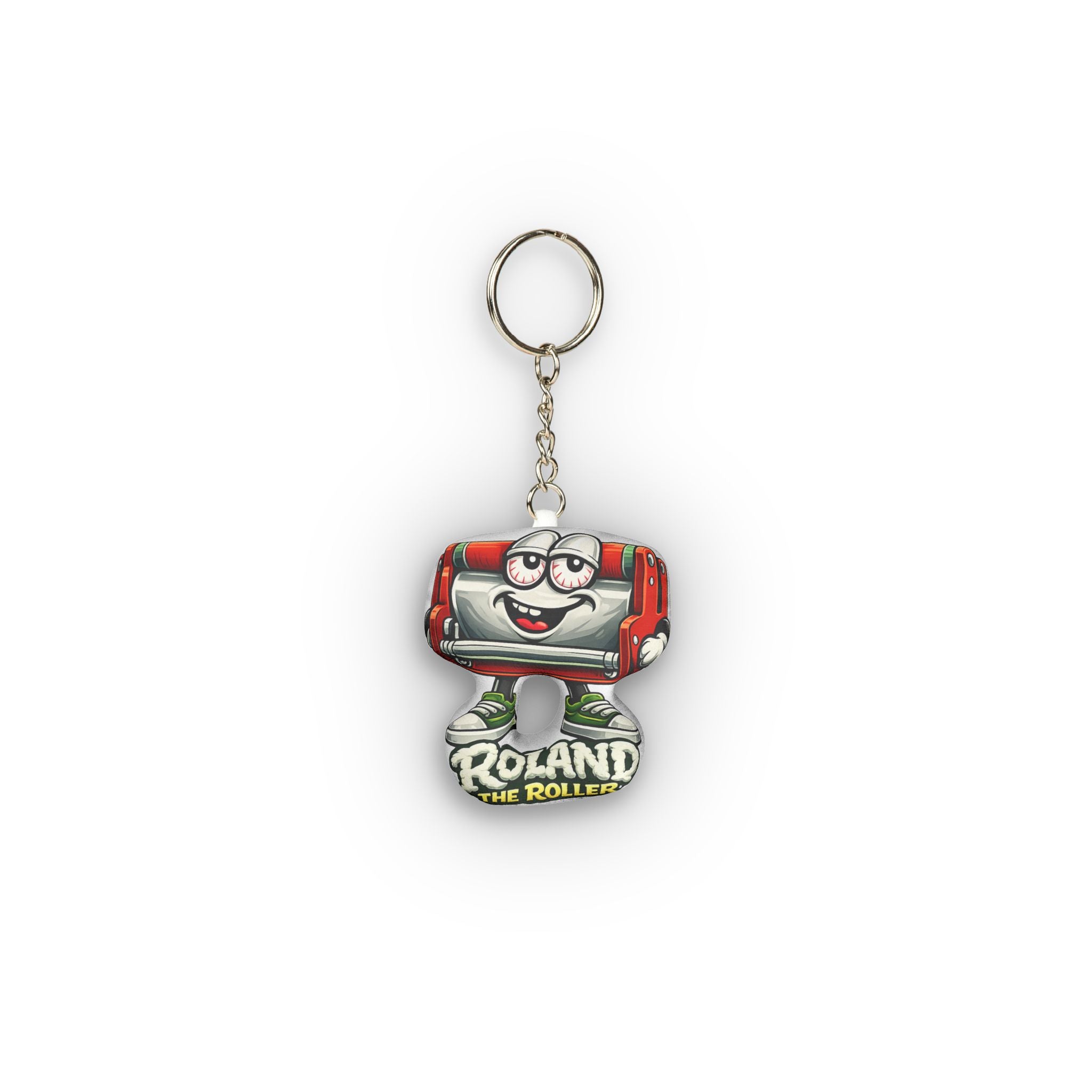 Mini Plush Keychain — Custom Cartoon Character Shape (Personalized Gift)