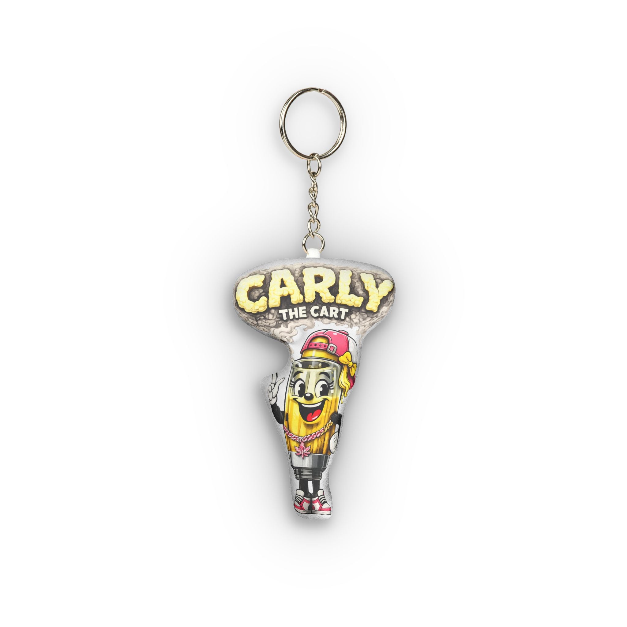 Custom Shape Mini Plush Keychain