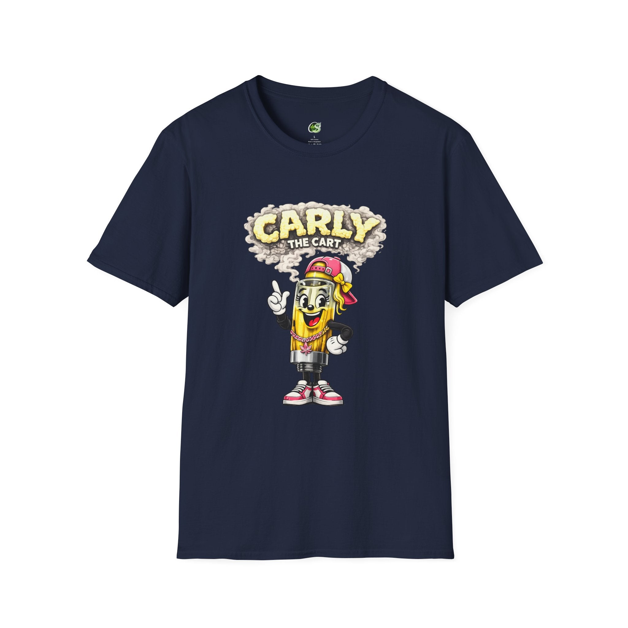 Carly the Cart Cartoon T-Shirt – Cute Mascot Tee for Kids & Fans