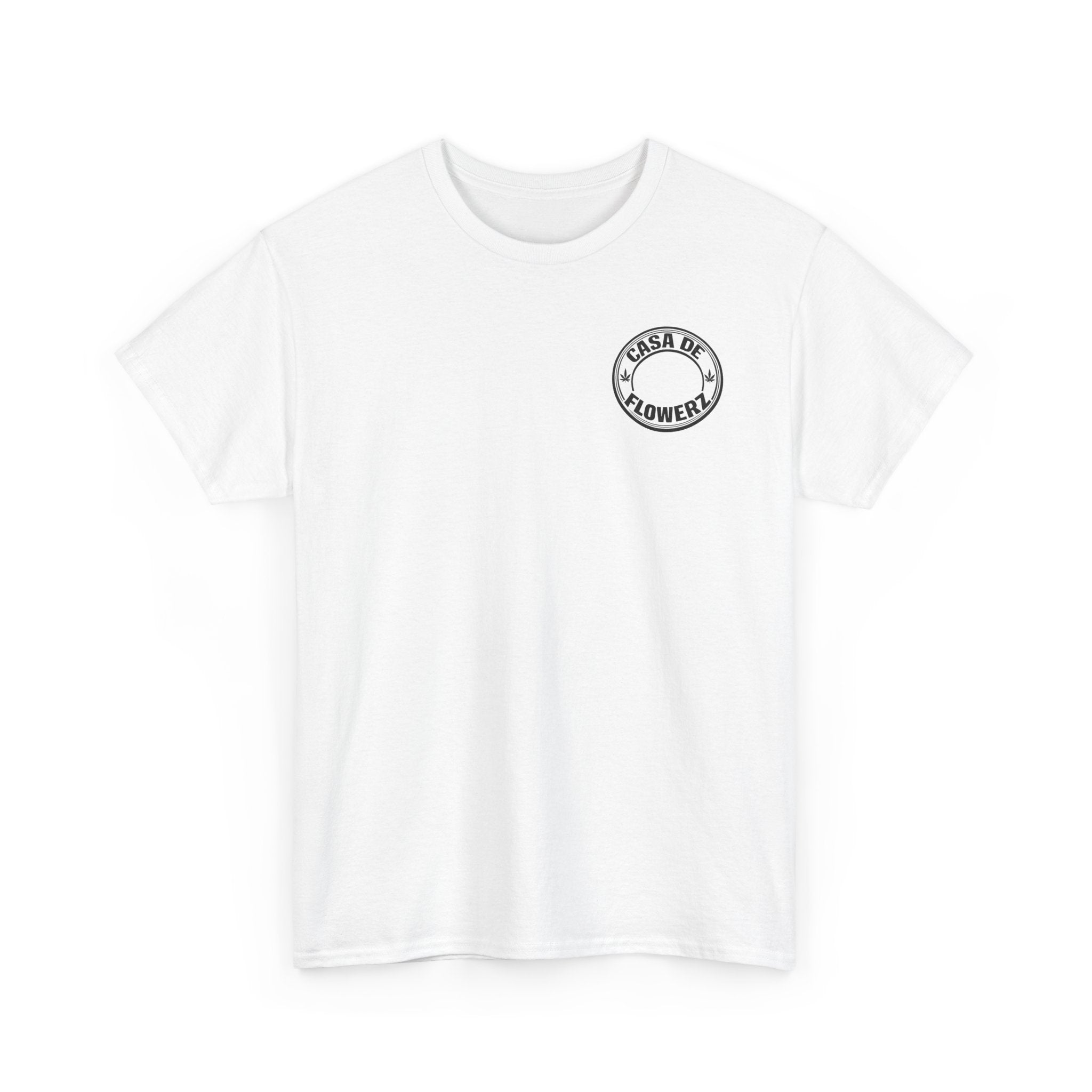 T-Shirt — Casa de Flowerz Cabin Logo Tee (San Antonio, Est. 2025)