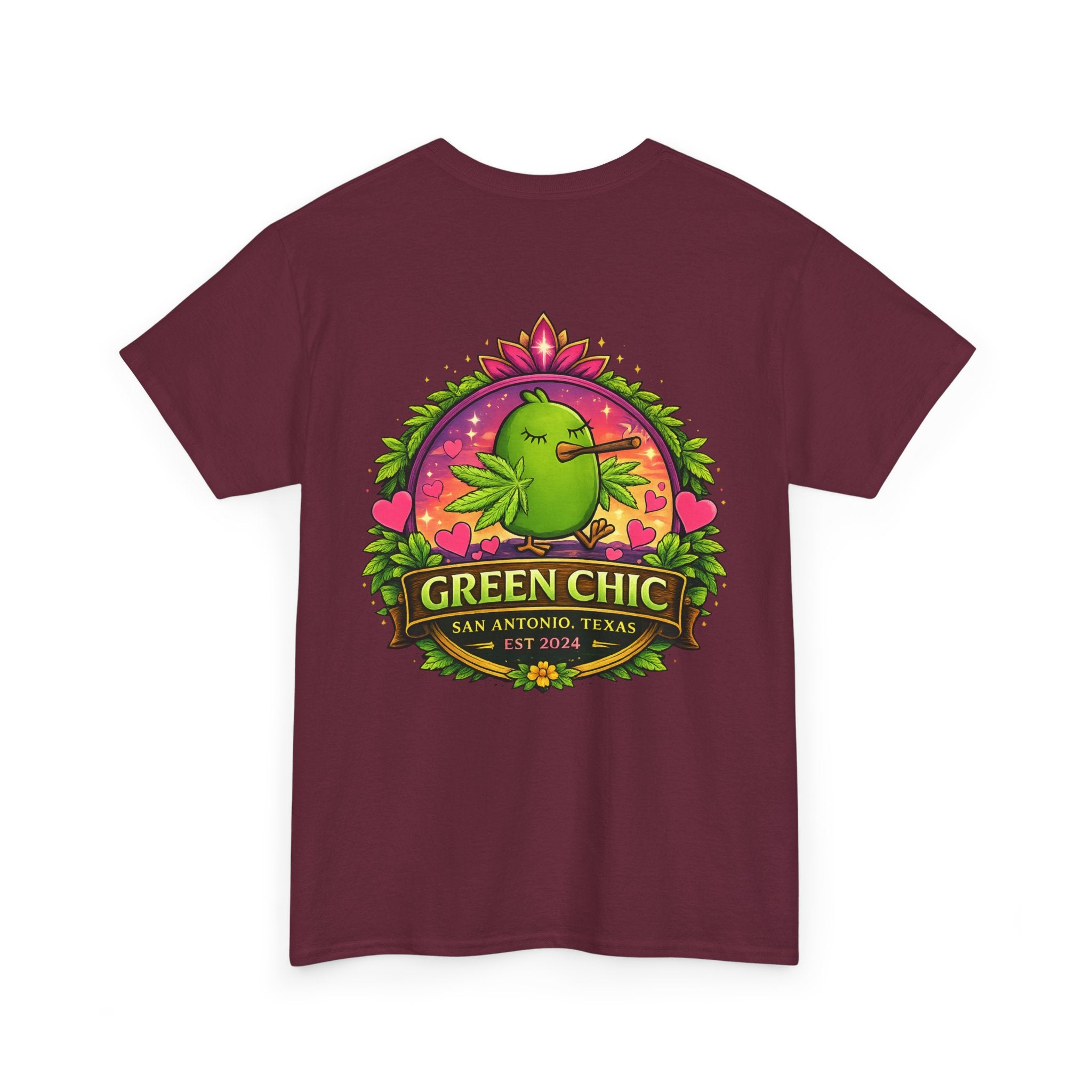 T-Shirt — Green Chic Logo Tee (San Antonio, TX)
