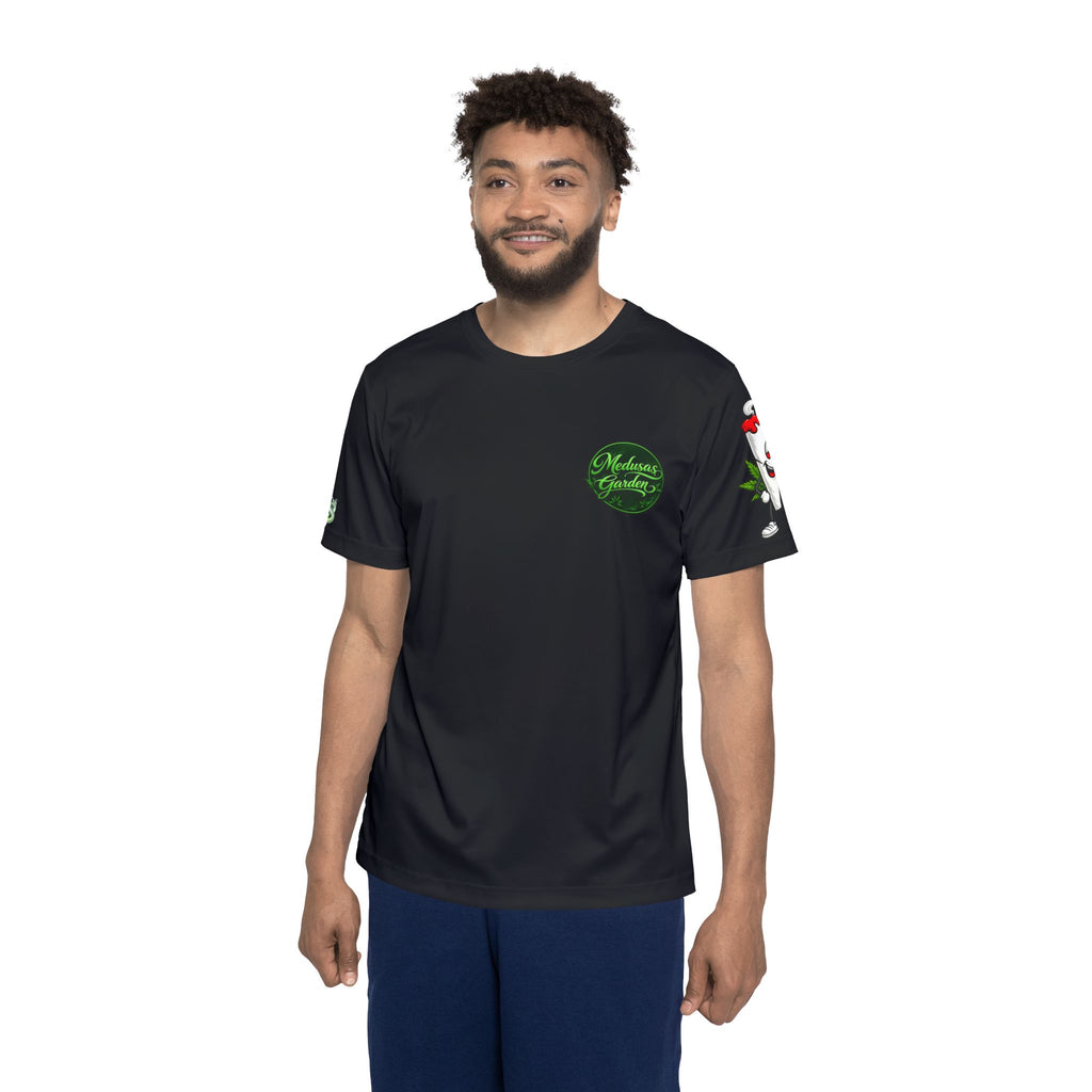 Medusa's Garden Sports Jersey — Botanical Medusa Graphic Tee