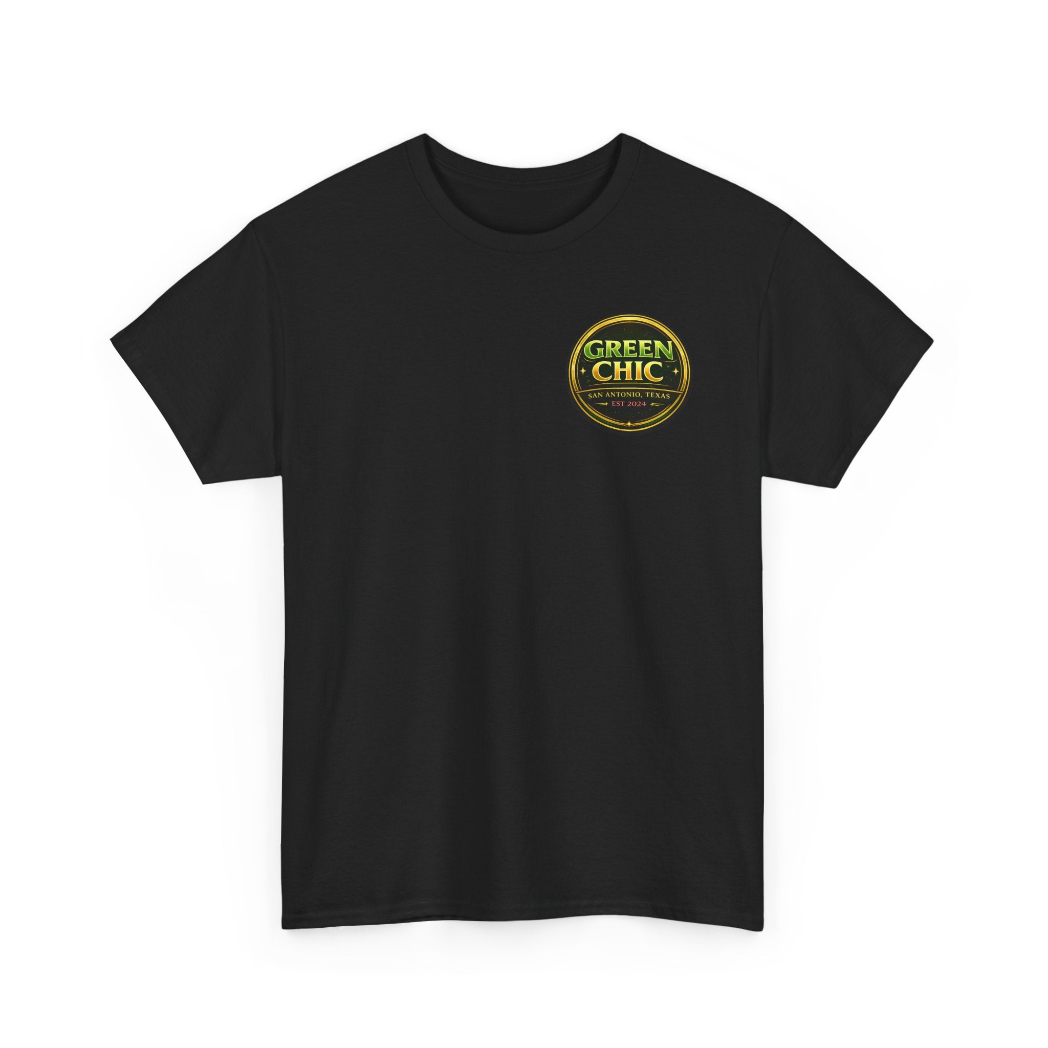 T-Shirt — Green Chic Logo Tee (San Antonio, TX)