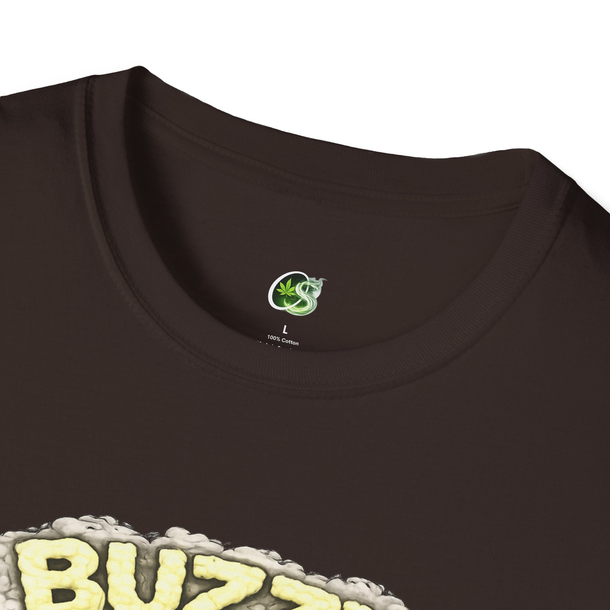 Buzzy the Blunt Graphic T-Shirt — Retro Cartoon Cannabis Tee