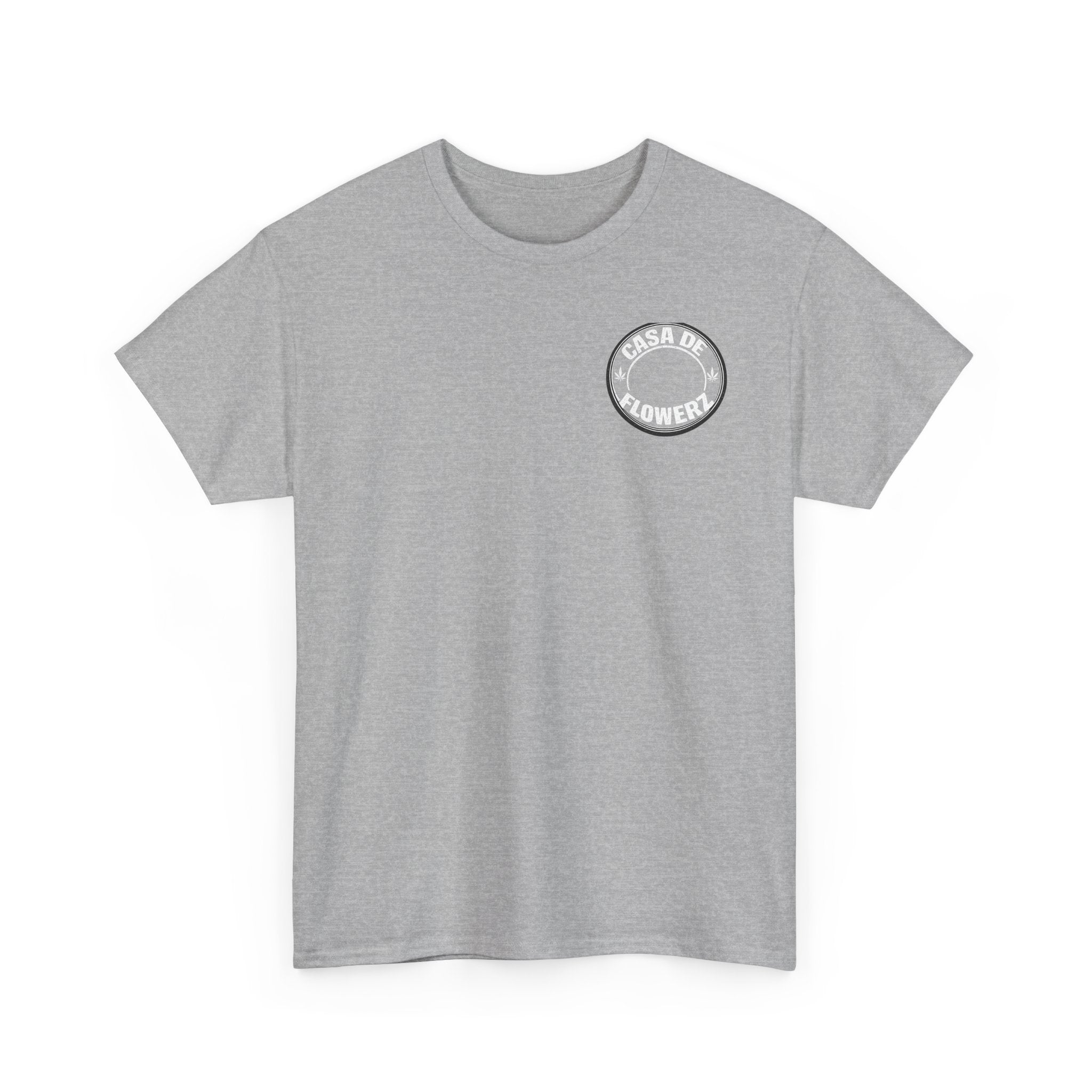 T-Shirt — Casa de Flowerz Cabin Logo Tee (San Antonio, Est. 2025)