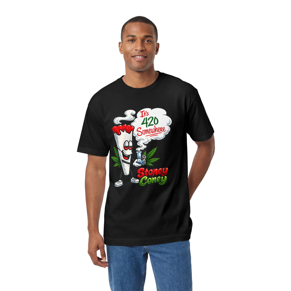 420 Stoner Tee — "It's 420 Somewhere" Cannabis Graphic Shirt