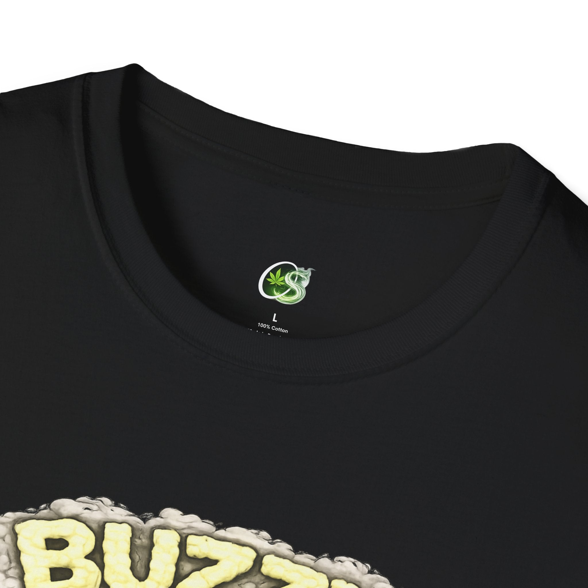 Buzzy the Blunt Graphic T-Shirt — Retro Cartoon Cannabis Tee