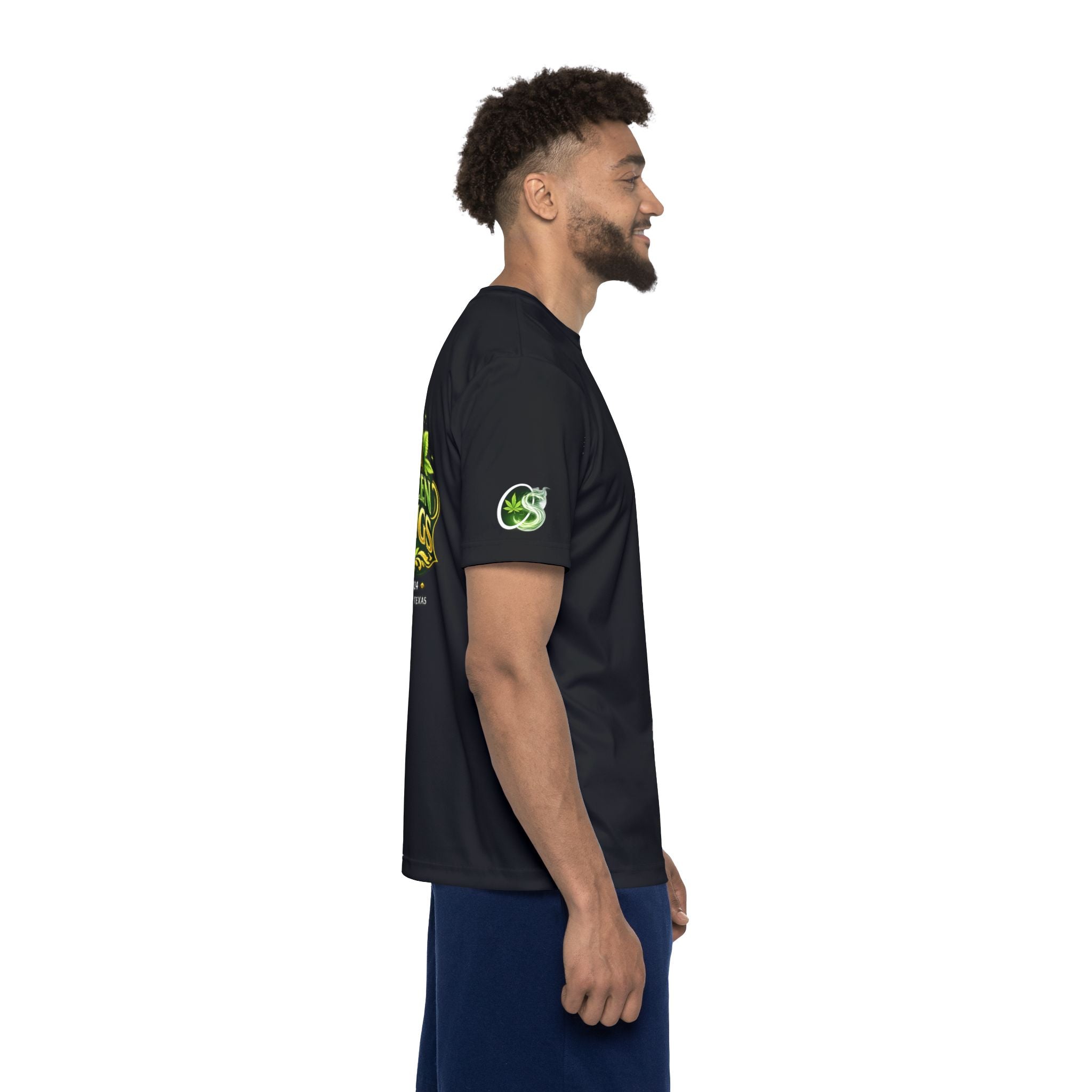 Green Kings Sports Jersey — Men's Graphic Athletic Tee