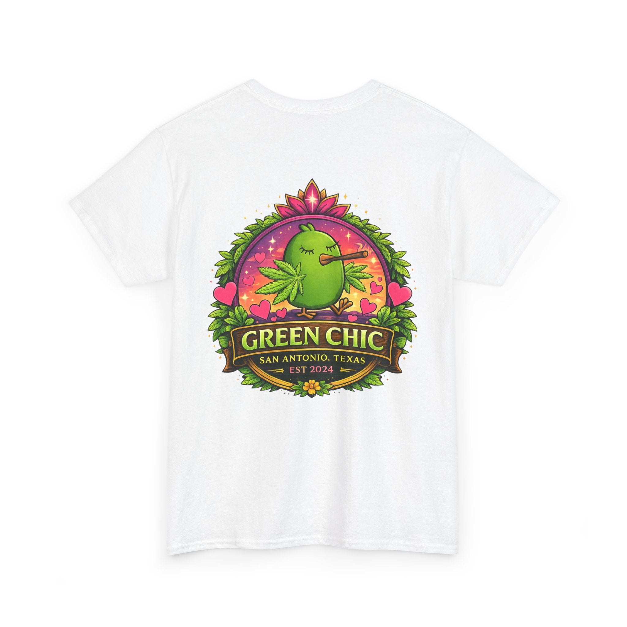 T-Shirt — Green Chic Logo Tee (San Antonio, TX)