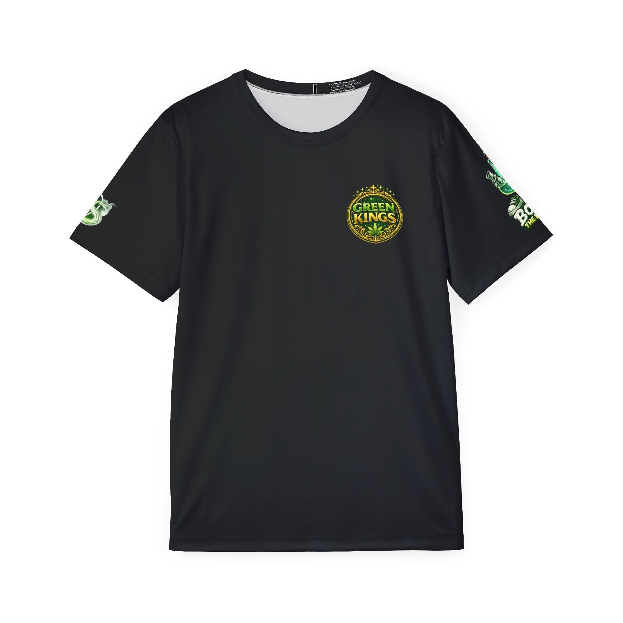 Green Kings Sports Jersey — Men's Graphic Athletic Tee